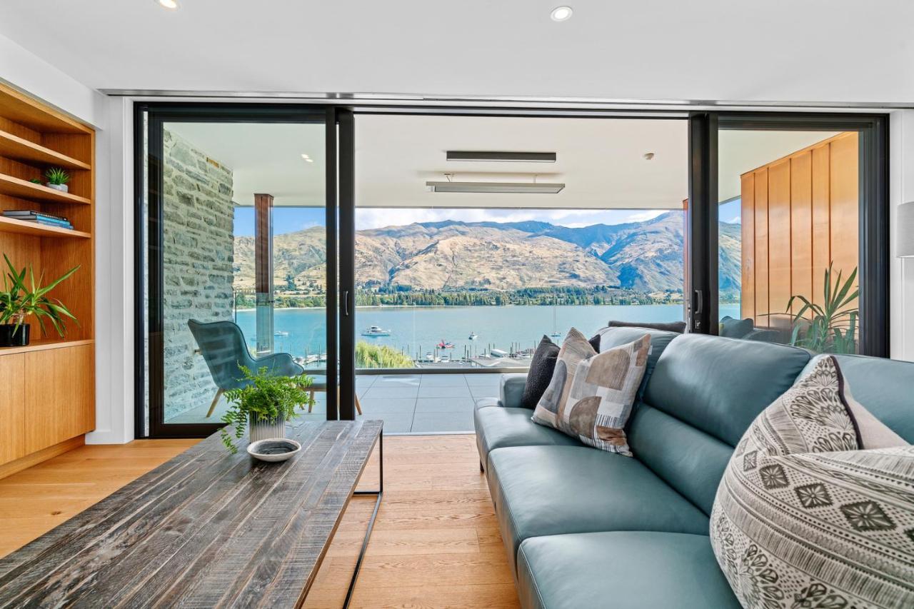 Luxurious Lakefront Penthouse Wanaka Eksteriør bilde