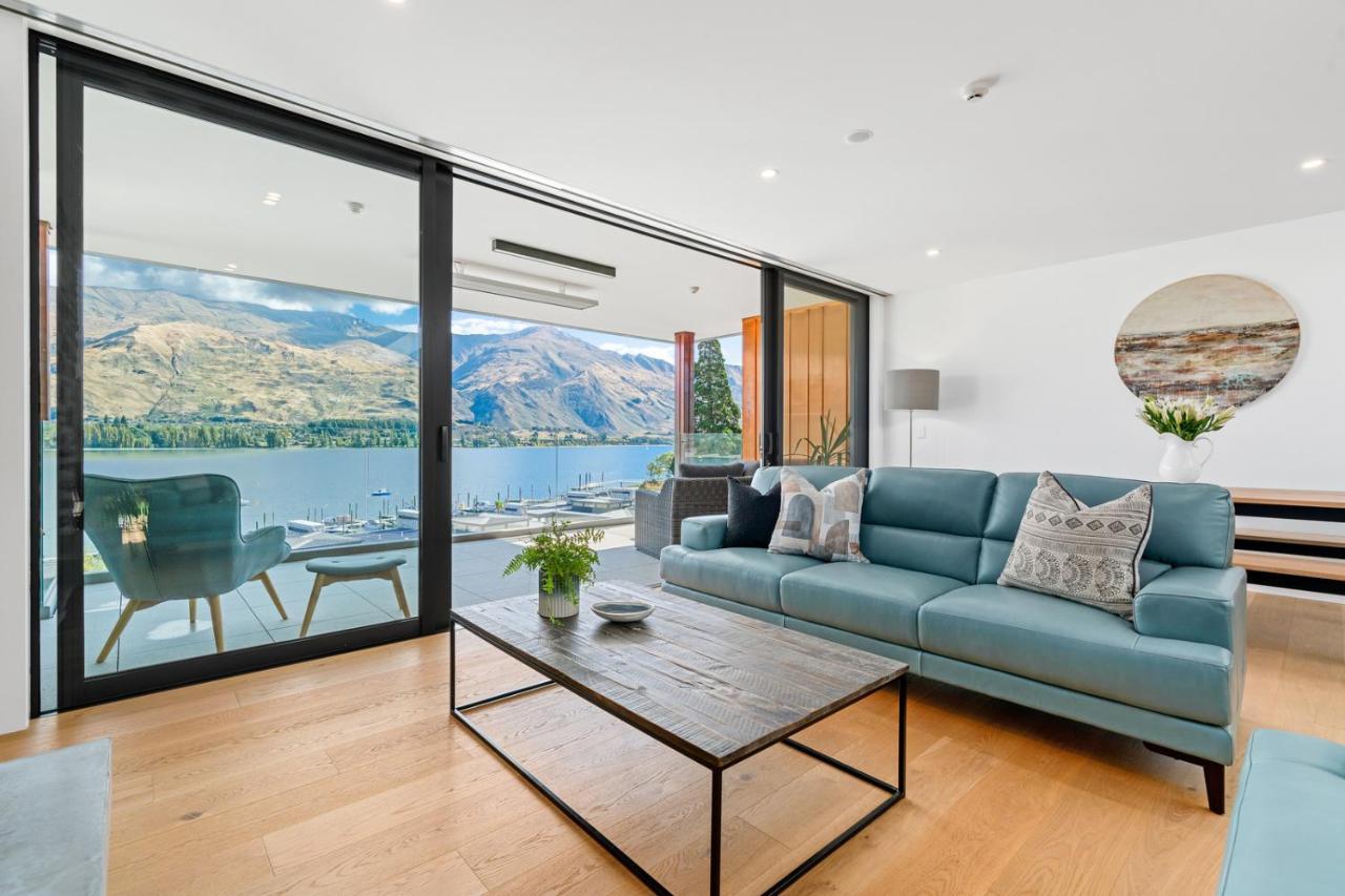 Luxurious Lakefront Penthouse Wanaka Eksteriør bilde